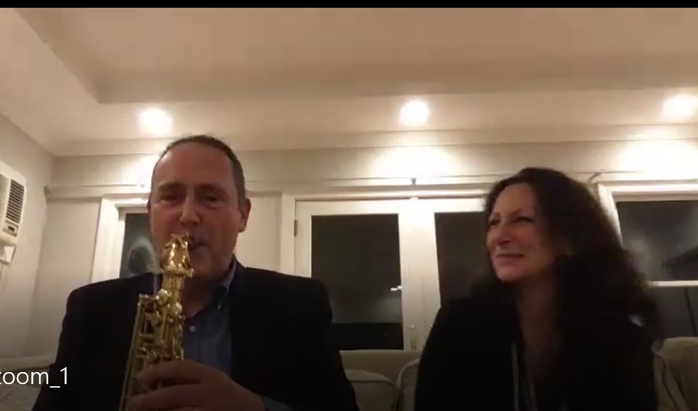 John Martin and Laura Bedini